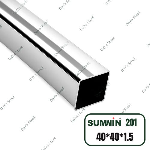 قوطی 40×40 ضخامت 1.5 میلیمتر 201